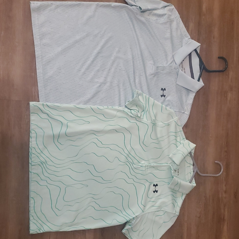 Under Armour Boys Heatgear Golf Polo Shirt Set